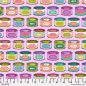Preview: Baumwolle Patchwork - Tula Pink - Tabby Road Deja` Vu - Halbe Meter Zuschnitte - 4 Meter